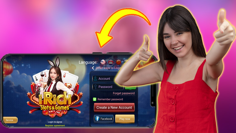 របៀប log in ចូលទៅគណនីហ្គេម Irich របស់អ្នក