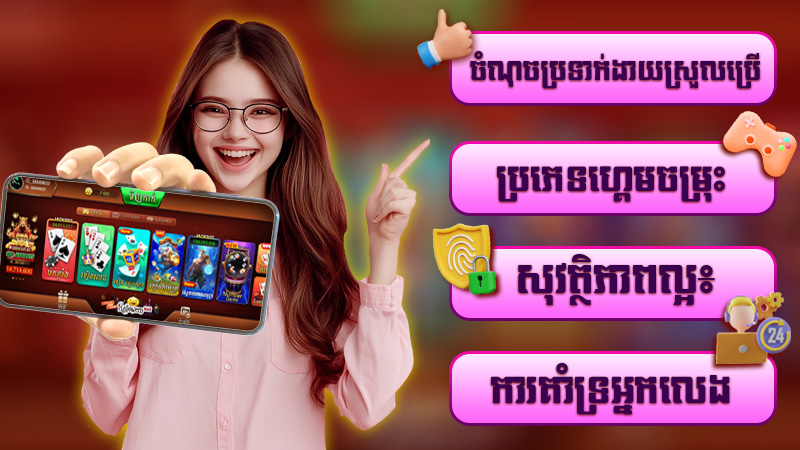 លក្ខះណះពិសេសសំខាន់របស់ Win777 Khmer Casino